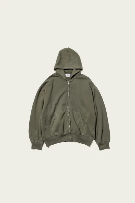 Zip Hoodie - Sage Green made by Unlikely Dry Goods