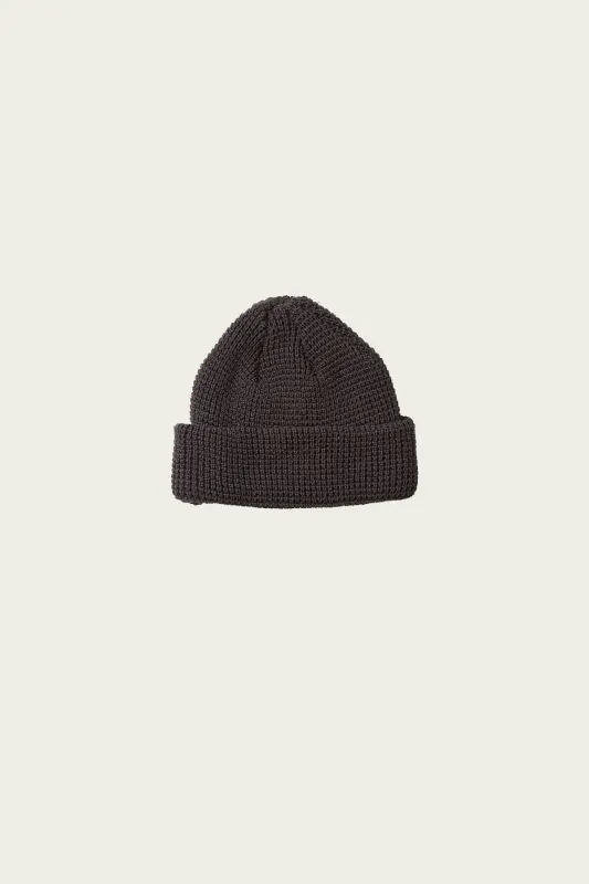 Waffle Watch Cap - Charcoal made by ROTOTO