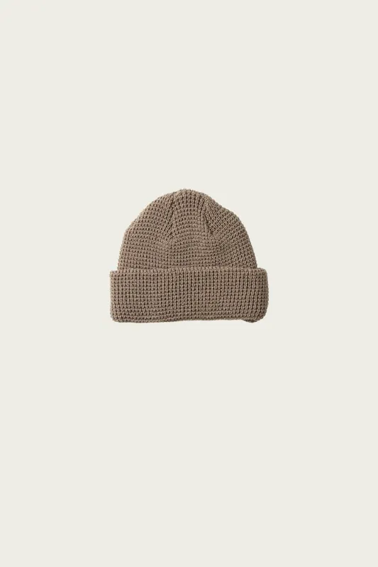 Waffle Watch Cap - Grayge made by ROTOTO