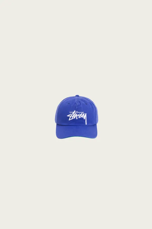 Big Stock Mid Depth Cap - Royal made by Stussy