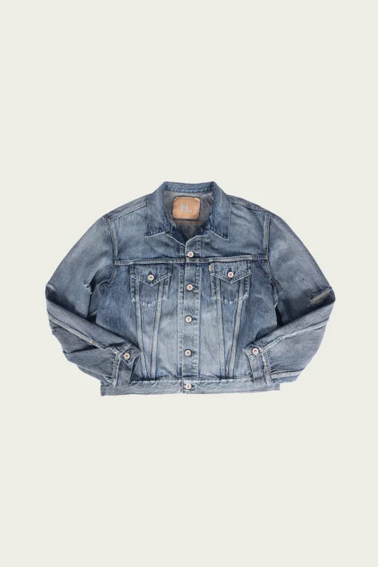 HL Denim Jacket - Damage Worn made by Herill