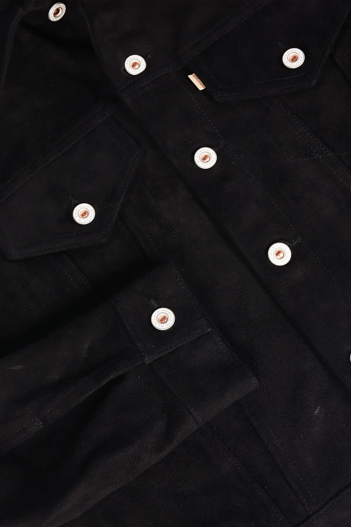 Lambsuede Jacket - Black sold by Canoe Club product image thumbnail 3
