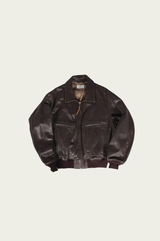 Sheepleather Sports Jacket - Brown made by Herill