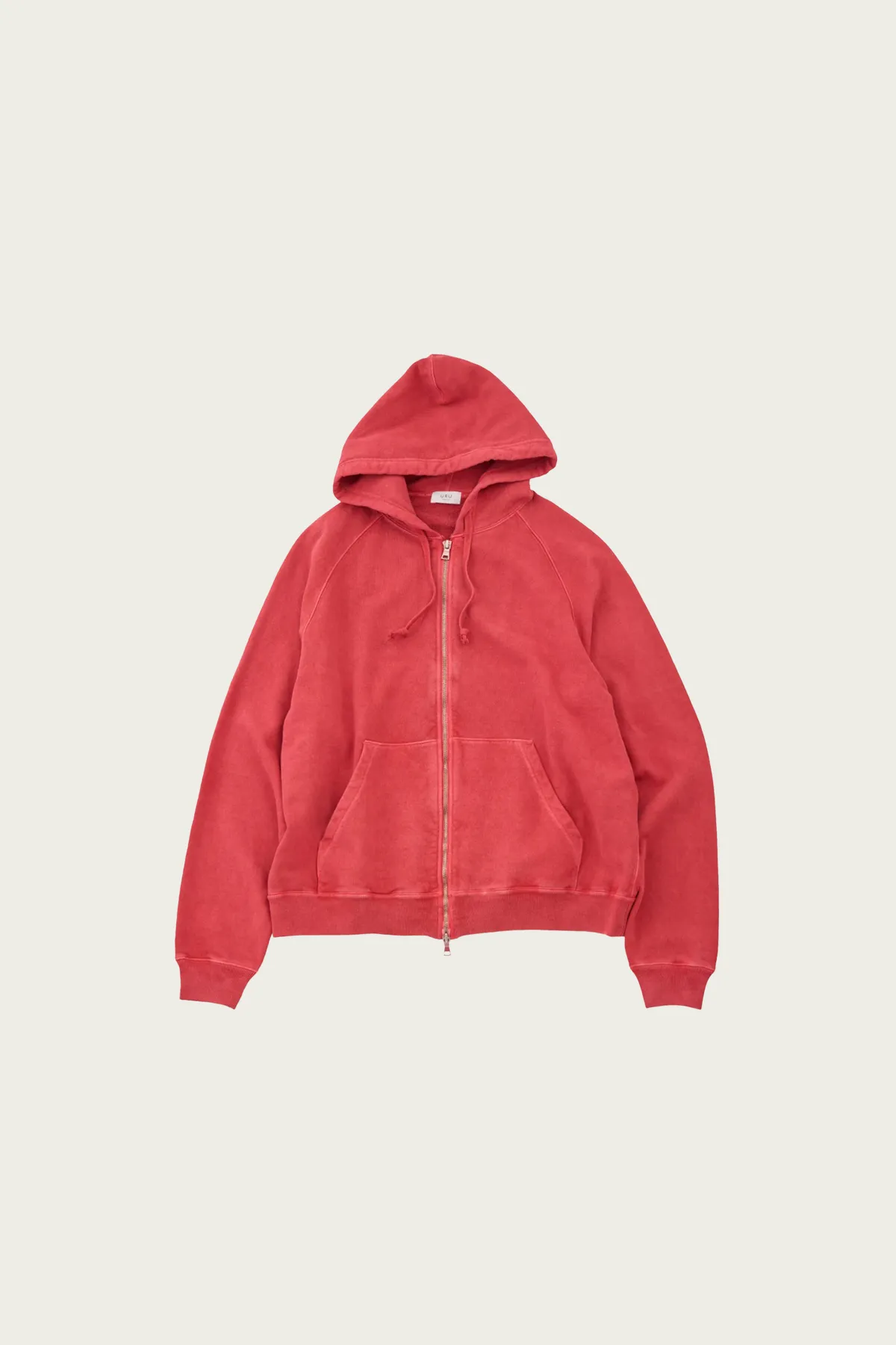 Zip Up Sweat - Red sold by Canoe Club