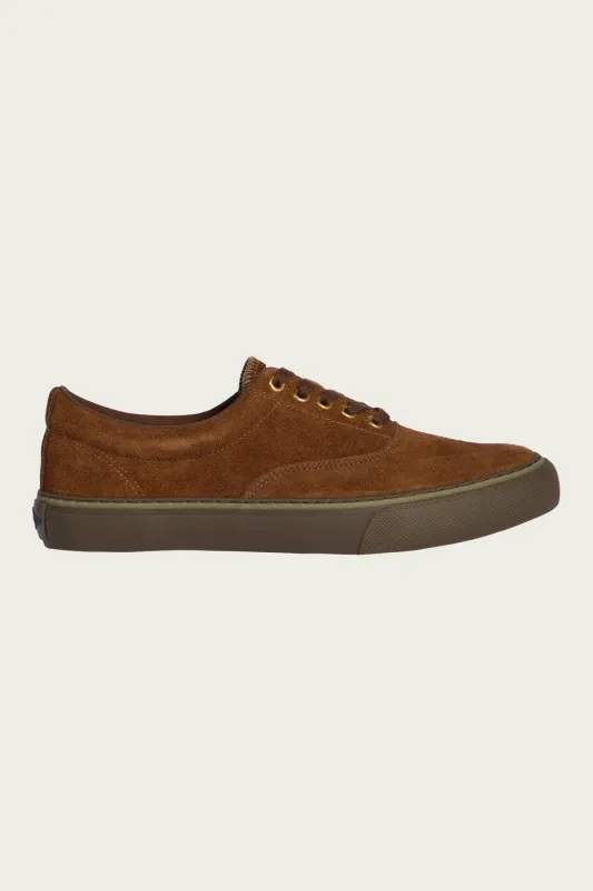 D-02 - Suede Brown Olive Sole made by Catch Ball