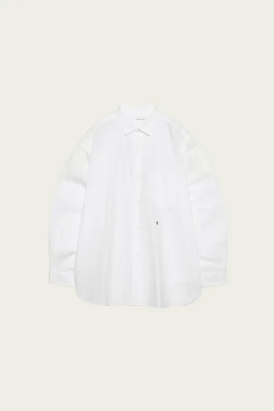 Regular Collar Wind Shirt - Off White made by Nanamica