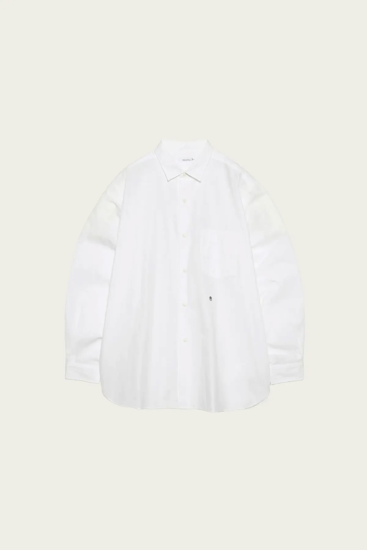 Regular Collar Wind Shirt - Off White sold by Canoe Club