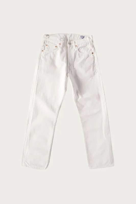 105 Standard Denim - White made by orSlow