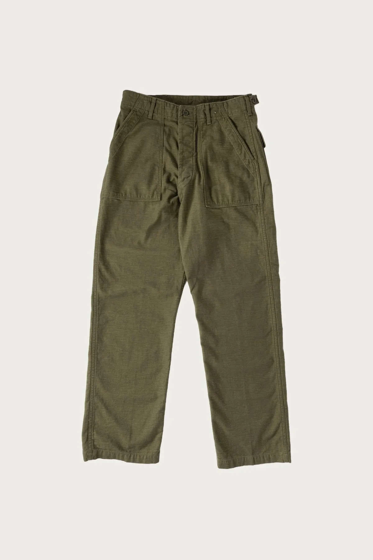 Vintage Fit Fatigue Pants - Dark Olive sold by Canoe Club