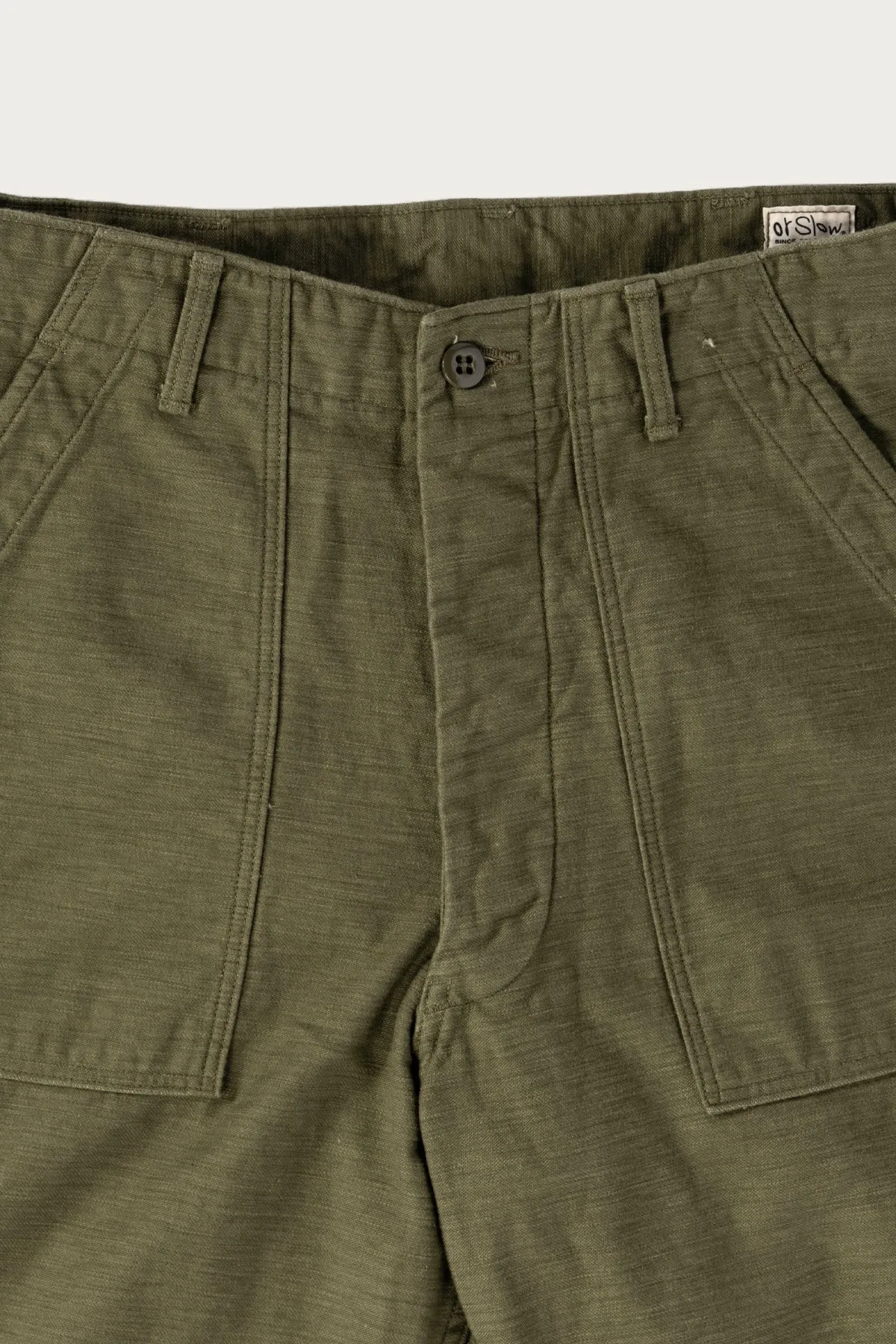 Vintage Fit Fatigue Pants - Dark Olive sold by Canoe Club product image thumbnail 2