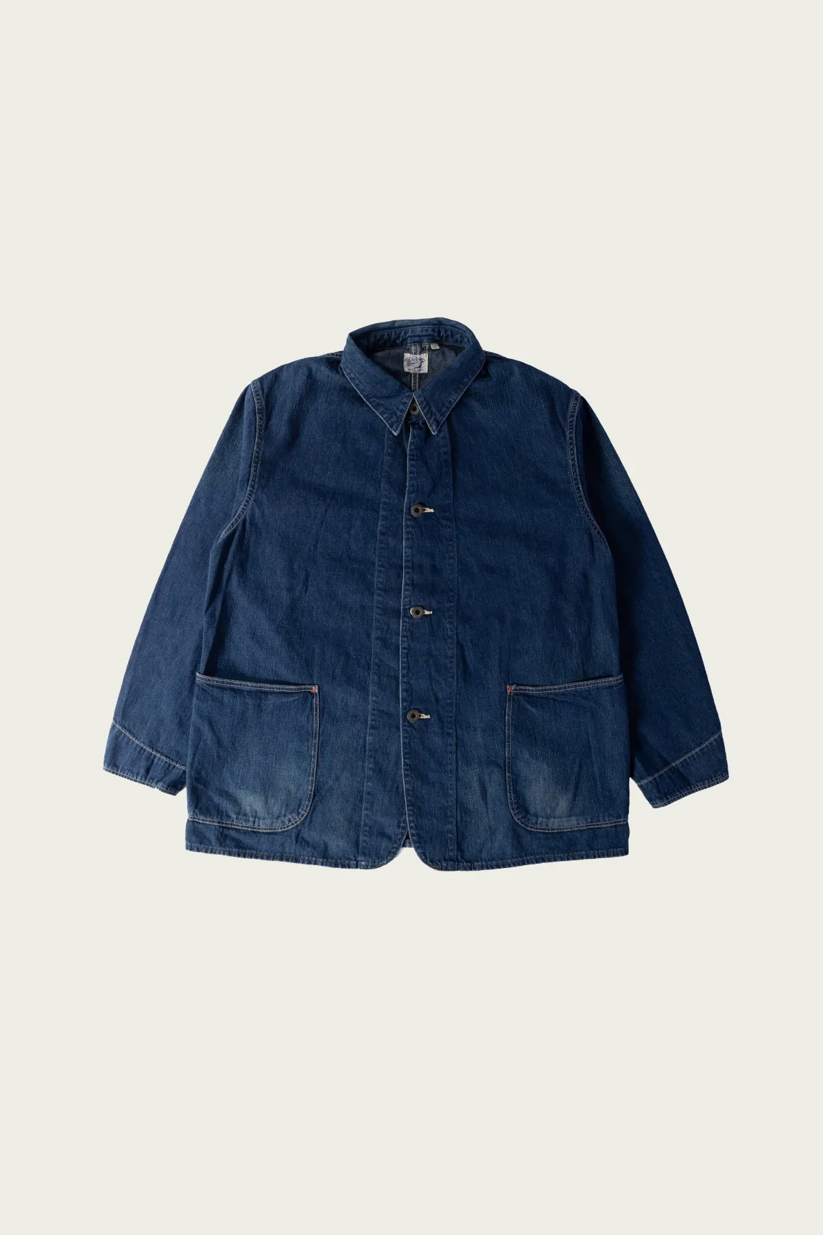 WWII Simplified Denim Coverall - Vintage Indigo sold by Canoe Club