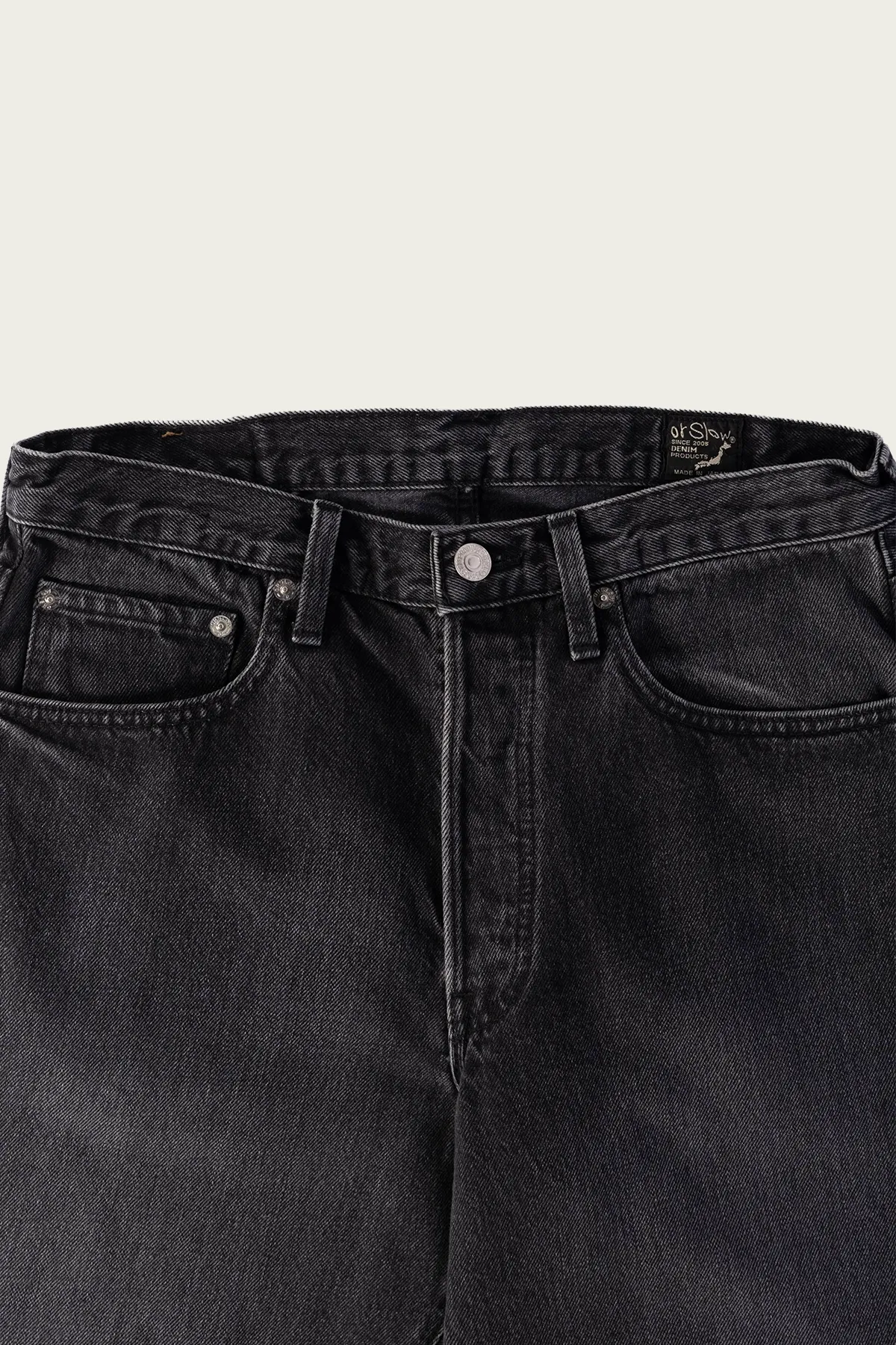 105 90's Black Denim Stone - Black Denim Stone sold by Canoe Club product image thumbnail 2
