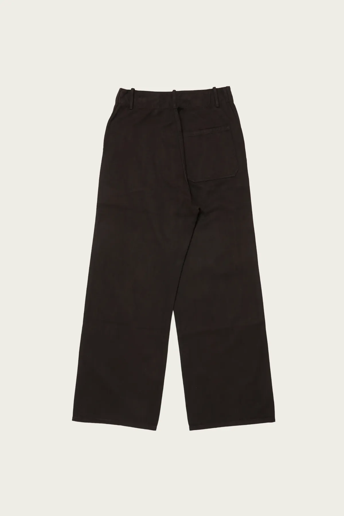 Lot. 223 British Work Trousers - Mud Dyed Brown sold by Canoe Club product image thumbnail 2