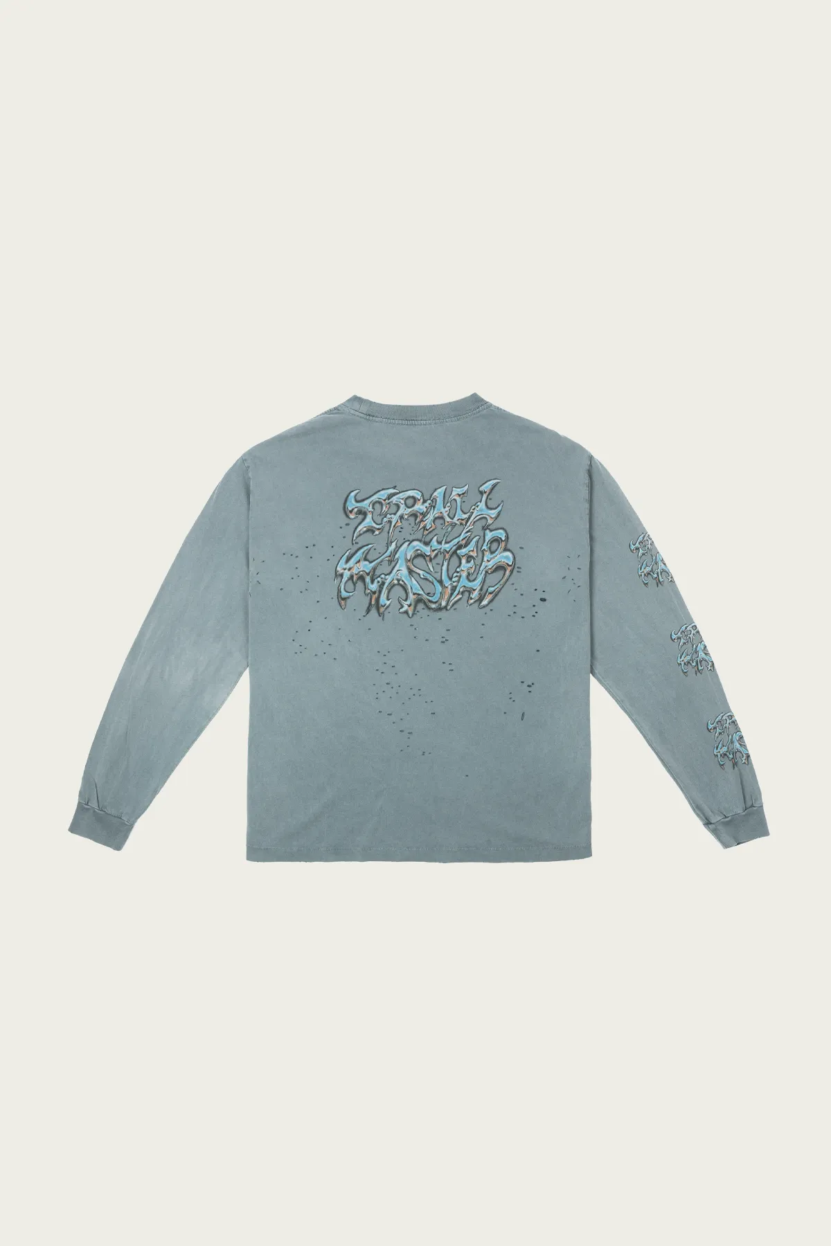 MothTech Long Tee - Faded Black ScorpSleeve sold by Canoe Club product image thumbnail 2
