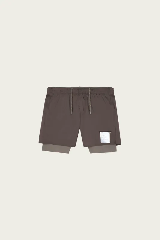 TechSilk 8 Shorts - Quicksand made by Satisfy Running