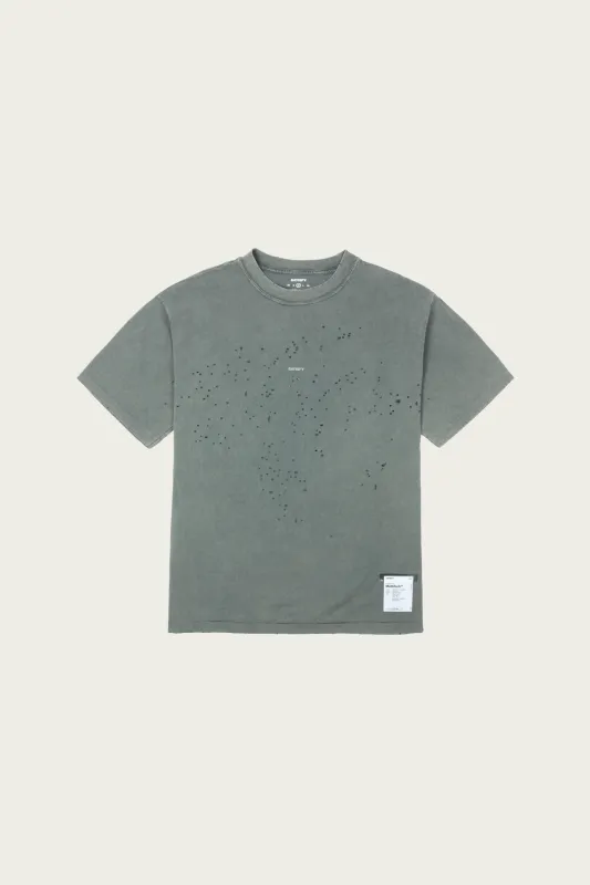 MothTech T-Shirt - Faded Black made by Satisfy Running