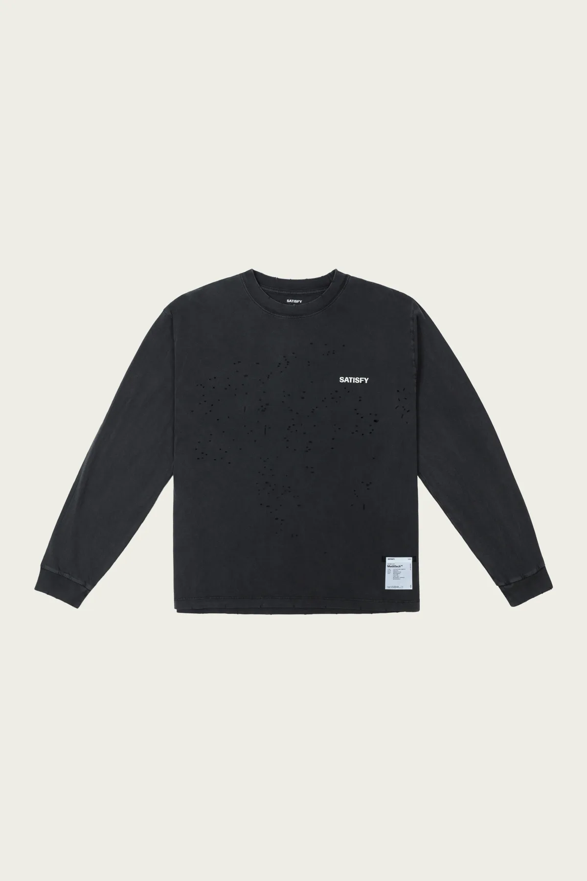 MothTech Long Tee - Aged Black sold by Canoe Club