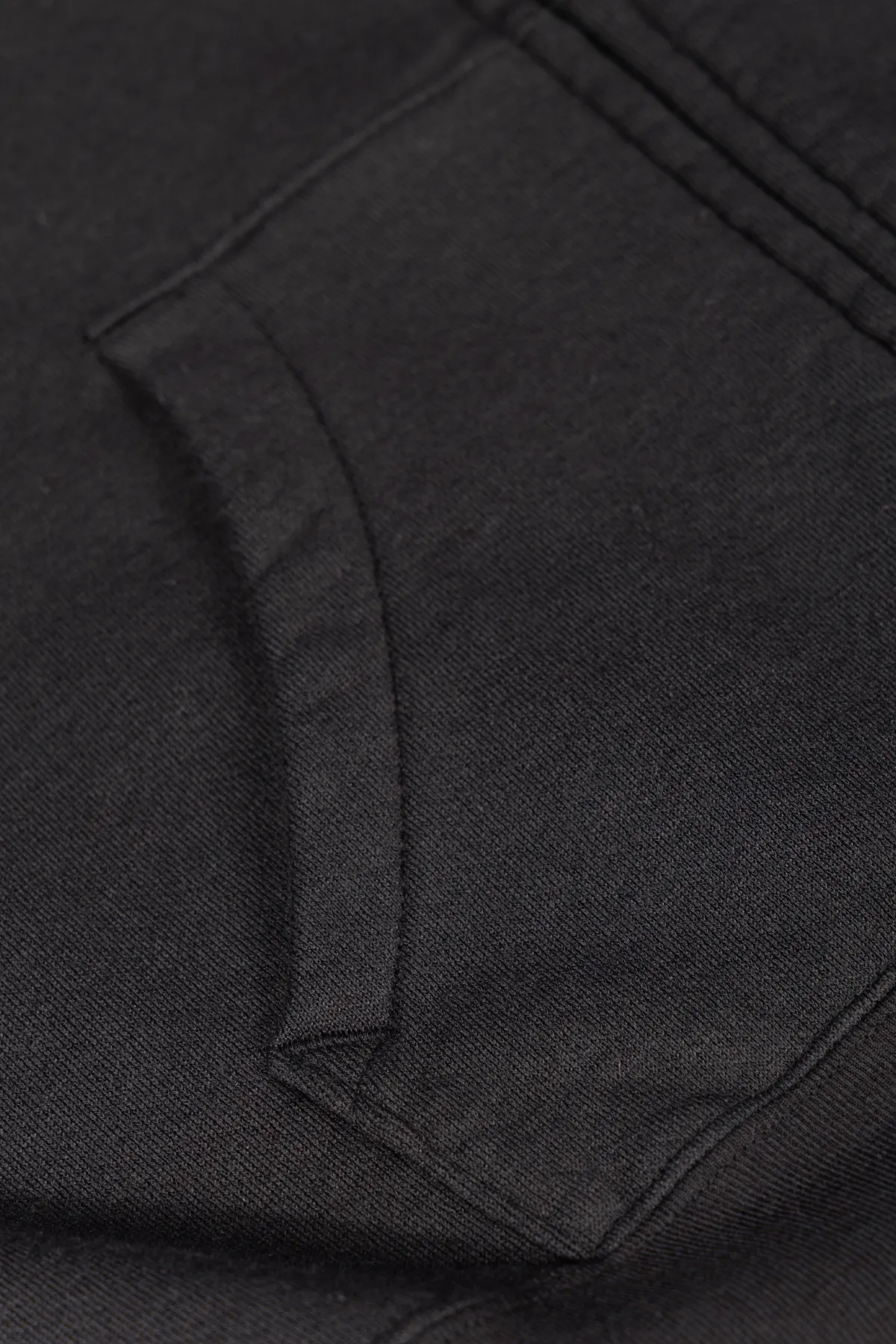 High-Twist Compact Sweat Zip Parka - Ink Black sold by Canoe Club product image thumbnail 3