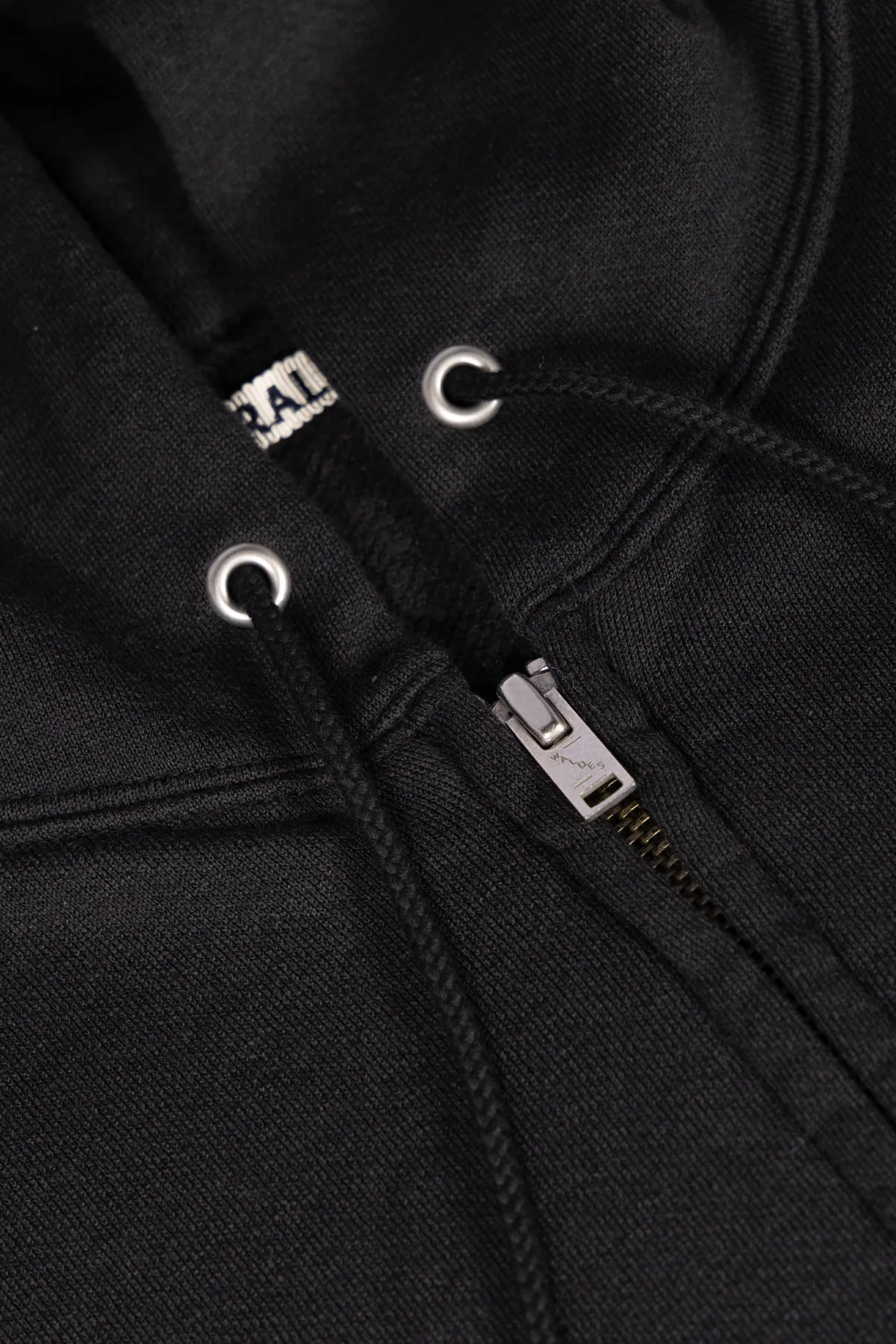 High-Twist Compact Sweat Zip Parka - Ink Black sold by Canoe Club product image thumbnail 2