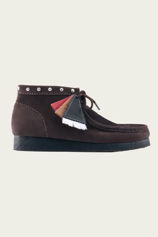 Wallabee Boot - Brown Interest made by Clarks