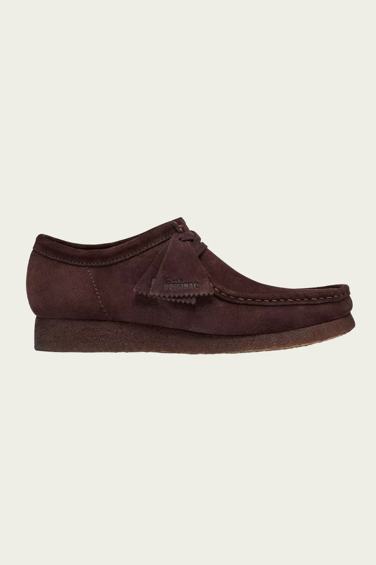 Wallabee - Chocolate Suede sold by Canoe Club