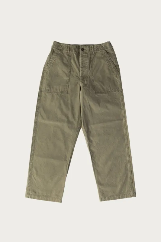 Summer Fatigue Pants - Green made by orSlow
