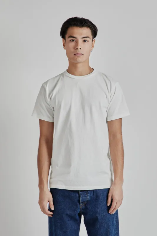 2 Pack Crewneck Tee - White/White sold by Wallace Mercantile