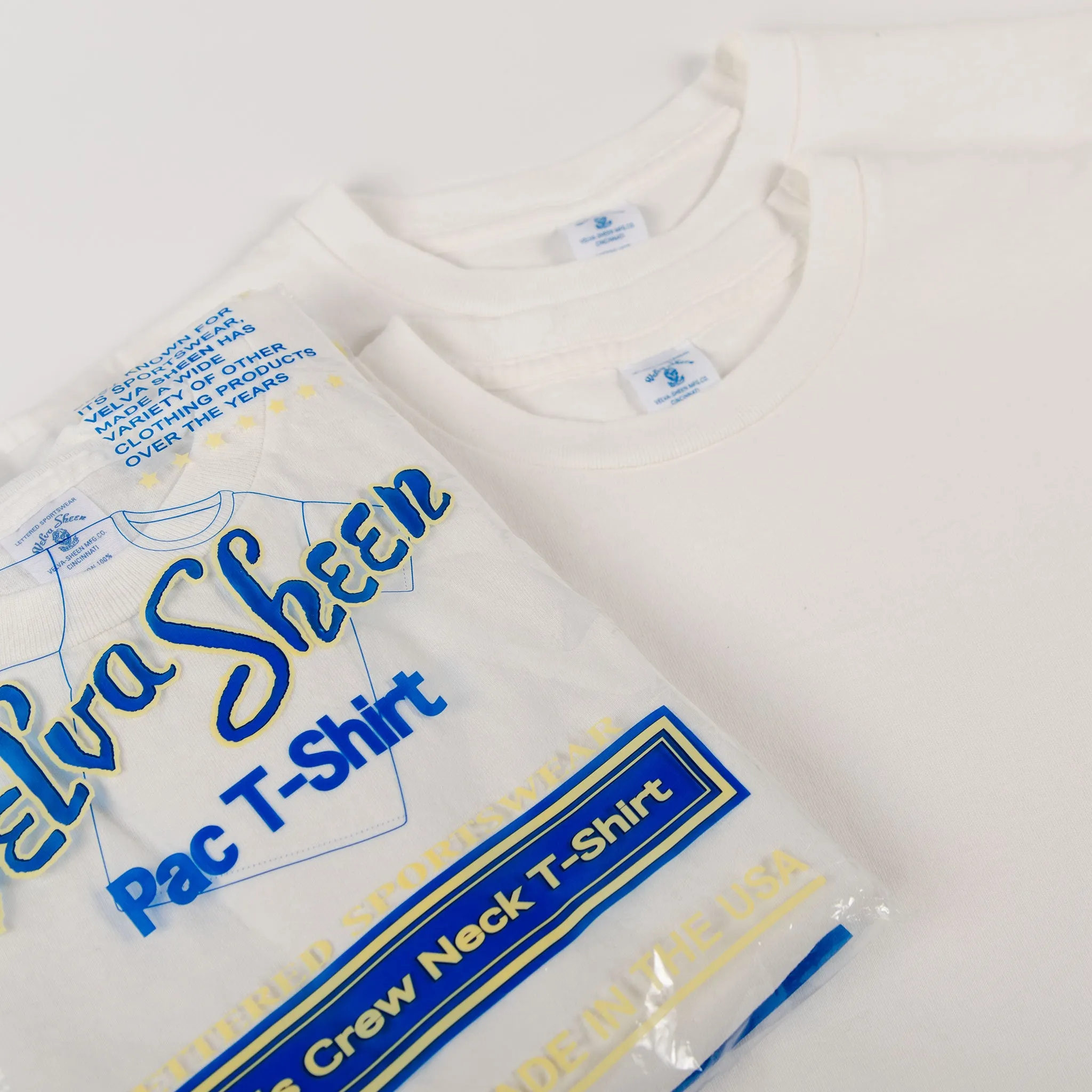 2 Pack Crewneck Tee - White/White sold by Wallace Mercantile product image thumbnail 4