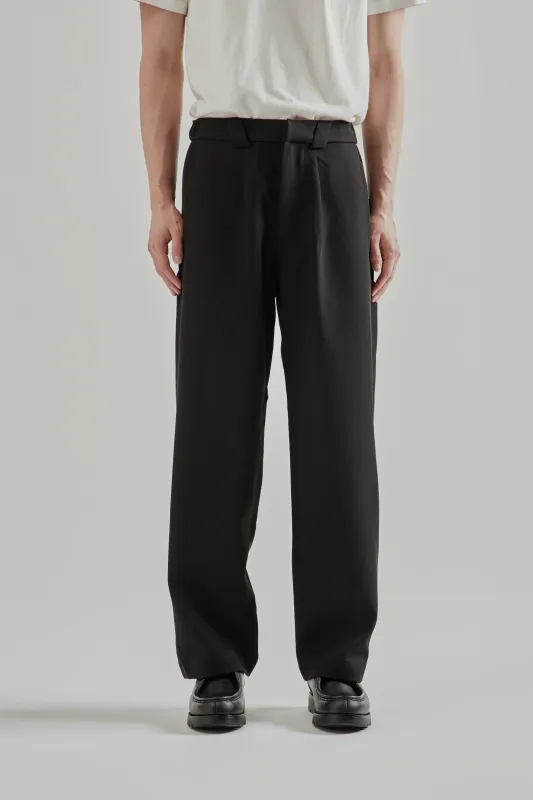 Straight Leg Stretch Curve Pant - Black sold by Wallace Mercantile