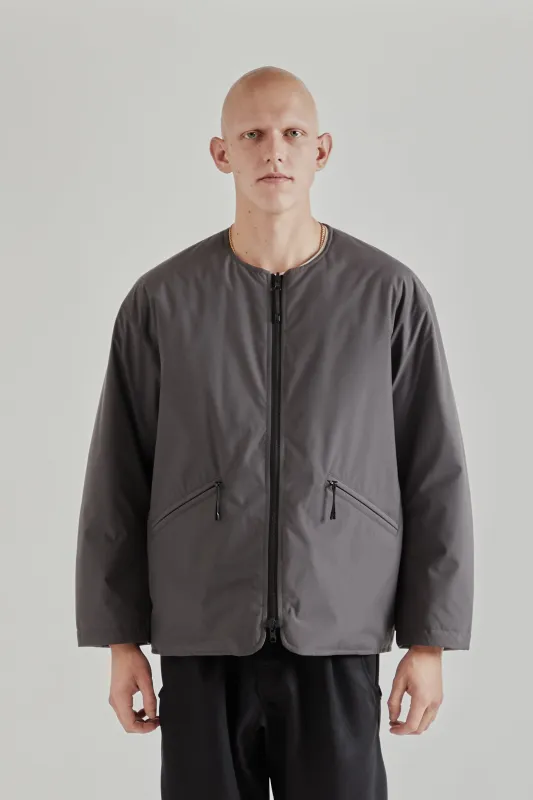 Reversible Quilted Puffy Jacket - Asphalt sold by Wallace Mercantile