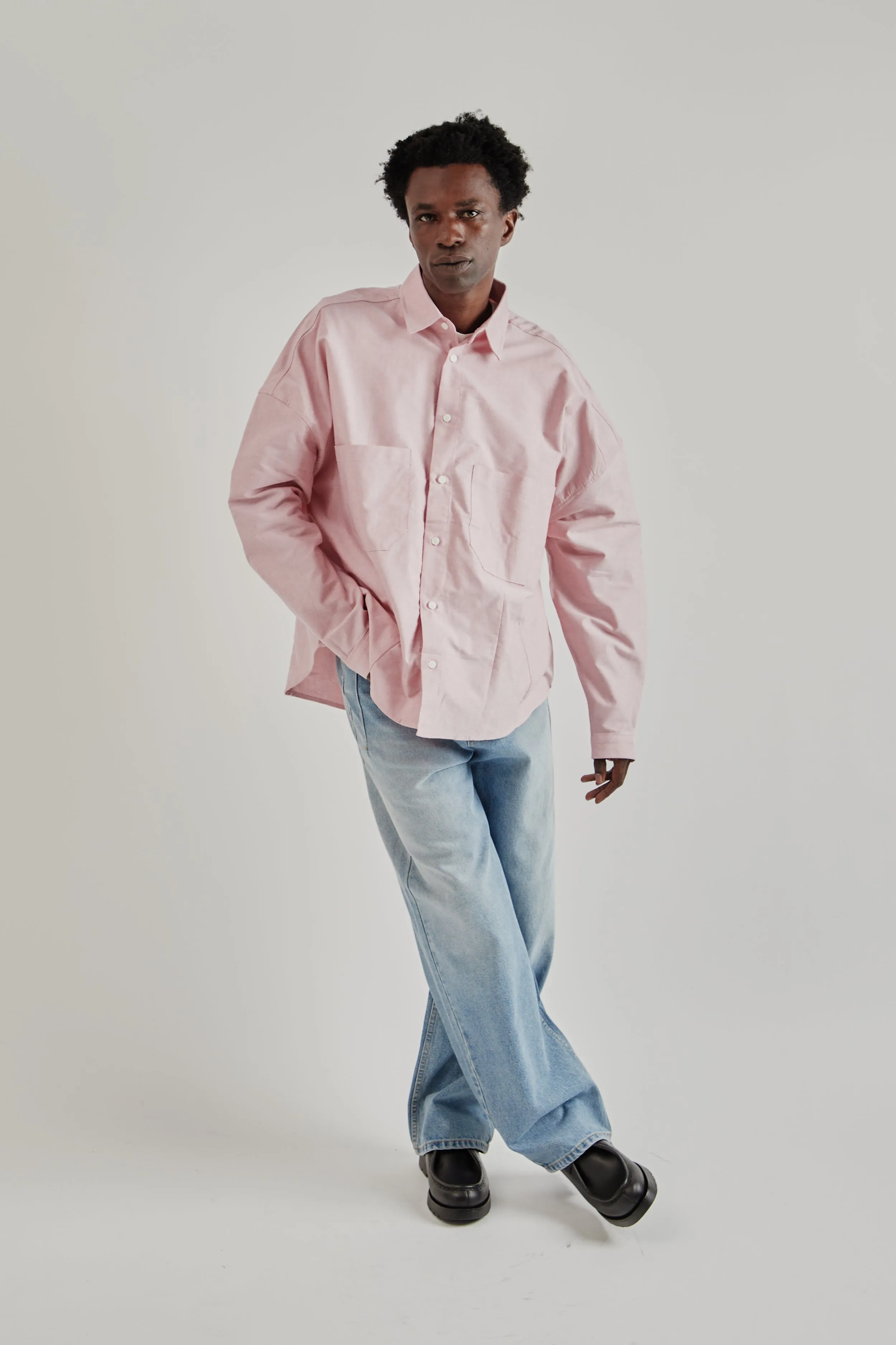 Dart Oxford Shirt - Red sold by Wallace Mercantile product image thumbnail 2