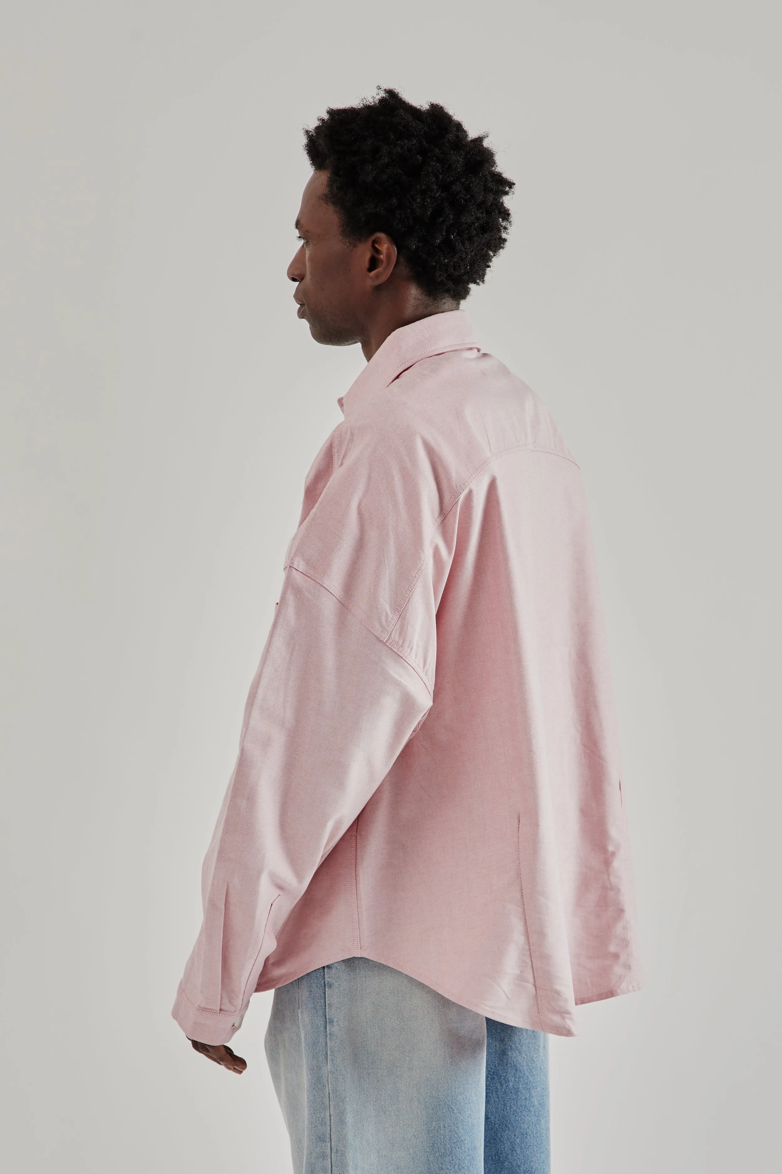 Dart Oxford Shirt - Red sold by Wallace Mercantile product image thumbnail 5