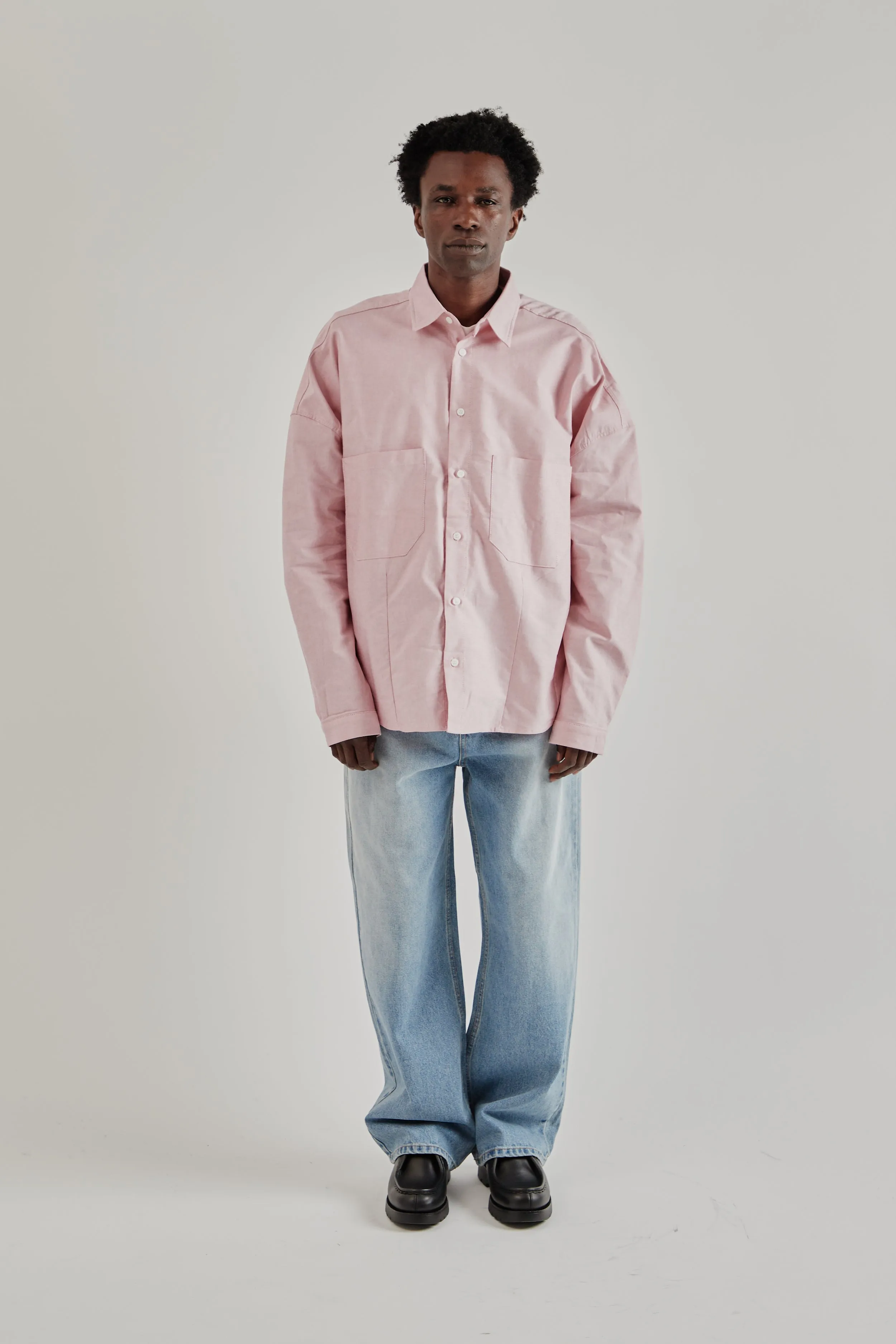 Dart Oxford Shirt - Red sold by Wallace Mercantile product image thumbnail 3