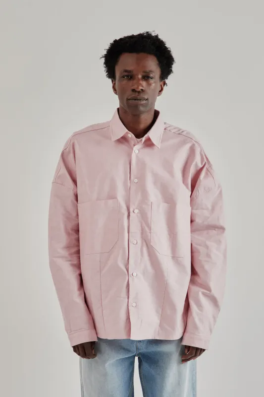Dart Oxford Shirt - Red sold by Wallace Mercantile