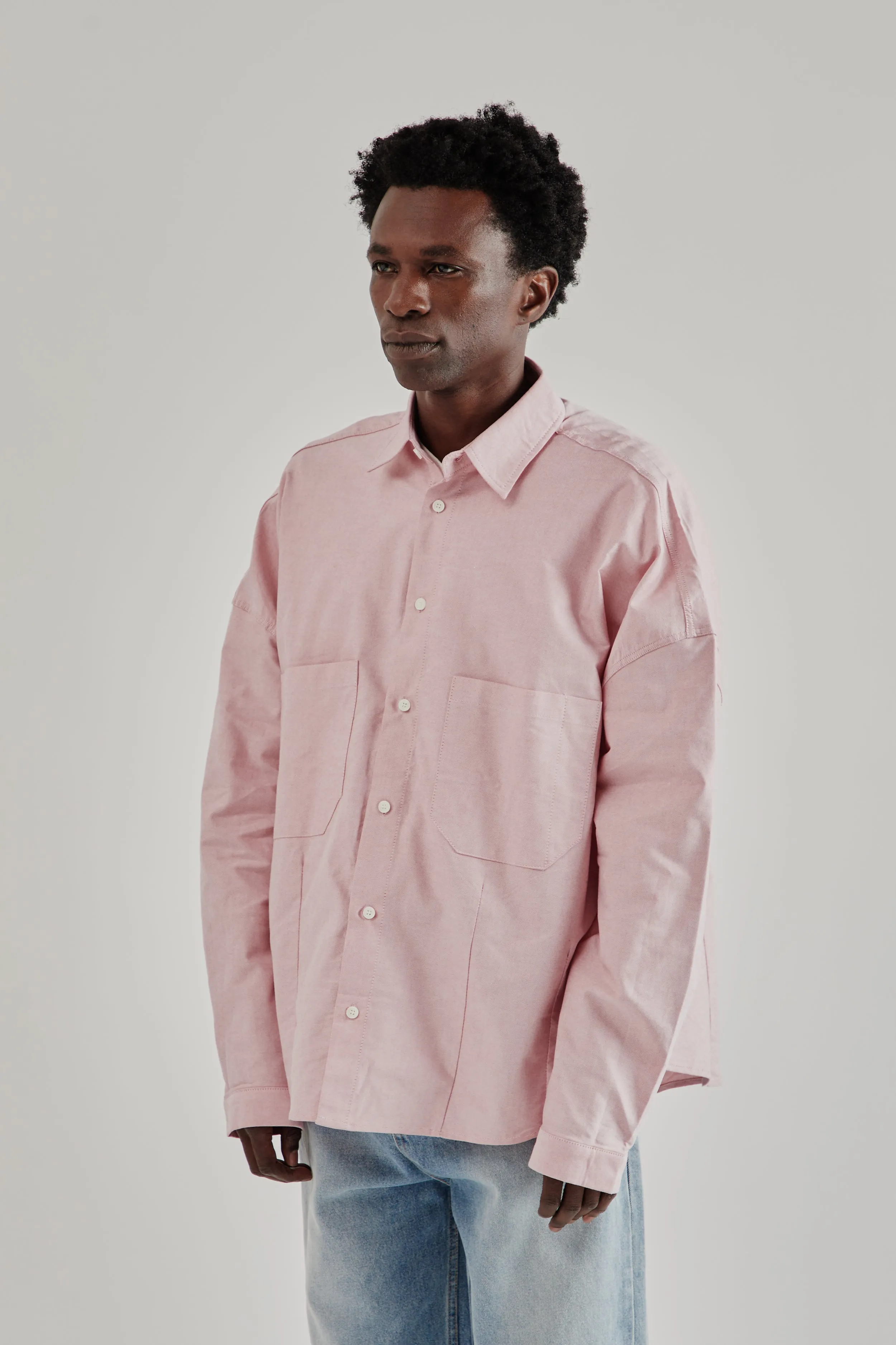 Dart Oxford Shirt - Red sold by Wallace Mercantile product image thumbnail 4