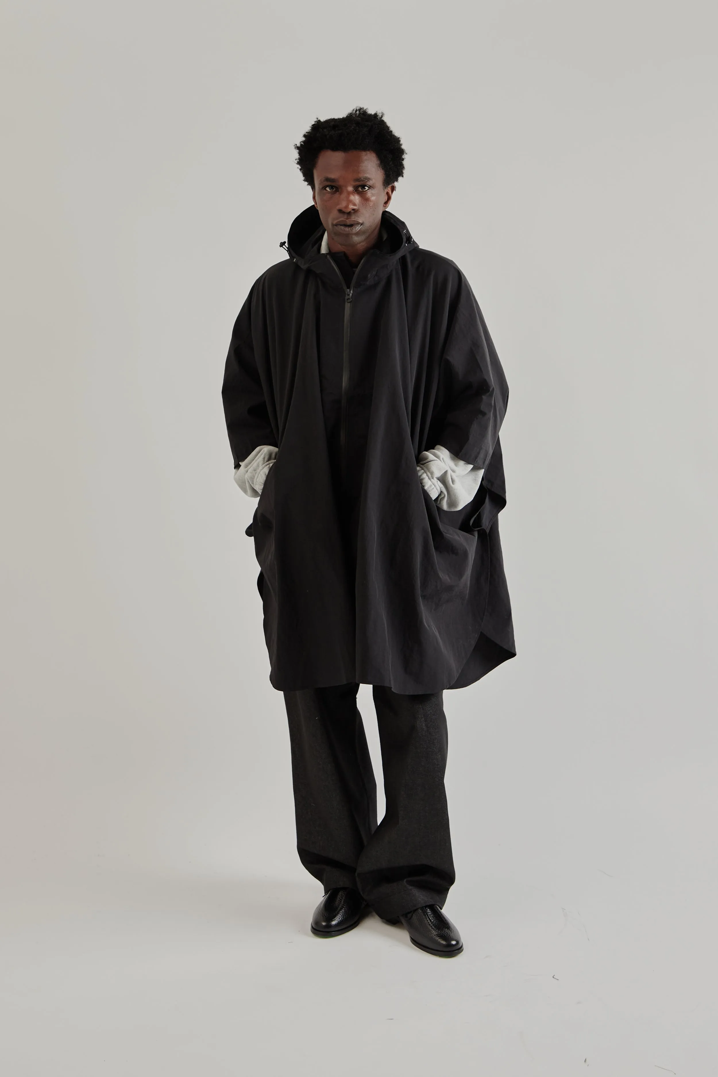 Niksen Storm Poncho - Black sold by Wallace Mercantile product image thumbnail 2