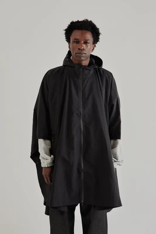 Niksen Storm Poncho - Black sold by Wallace Mercantile