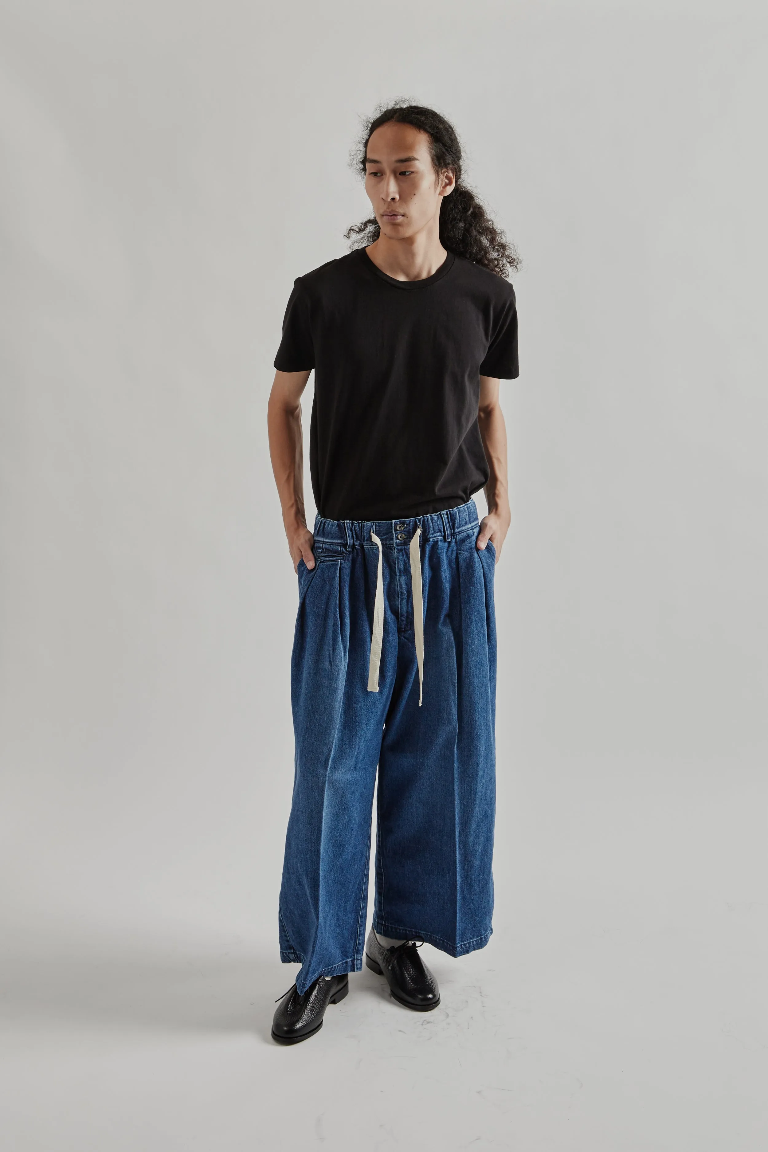 Hakama Pants - Denim Damaged sold by Wallace Mercantile product image thumbnail 2