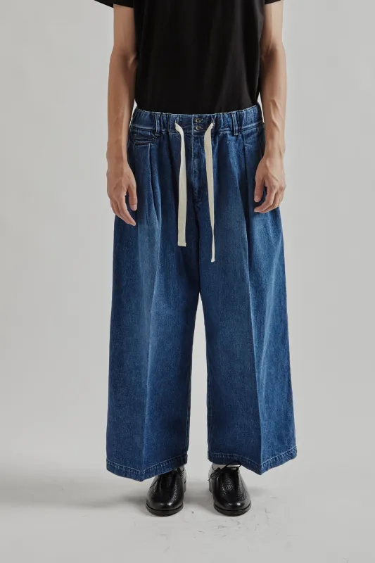 Hakama Pants - Denim Damaged sold by Wallace Mercantile
