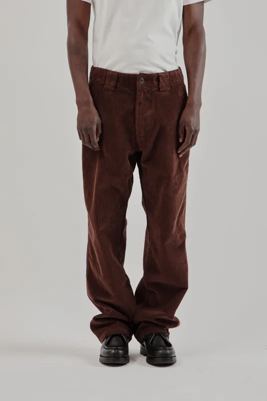 Dock Cord Pant - Rusty Brown sold by Wallace Mercantile