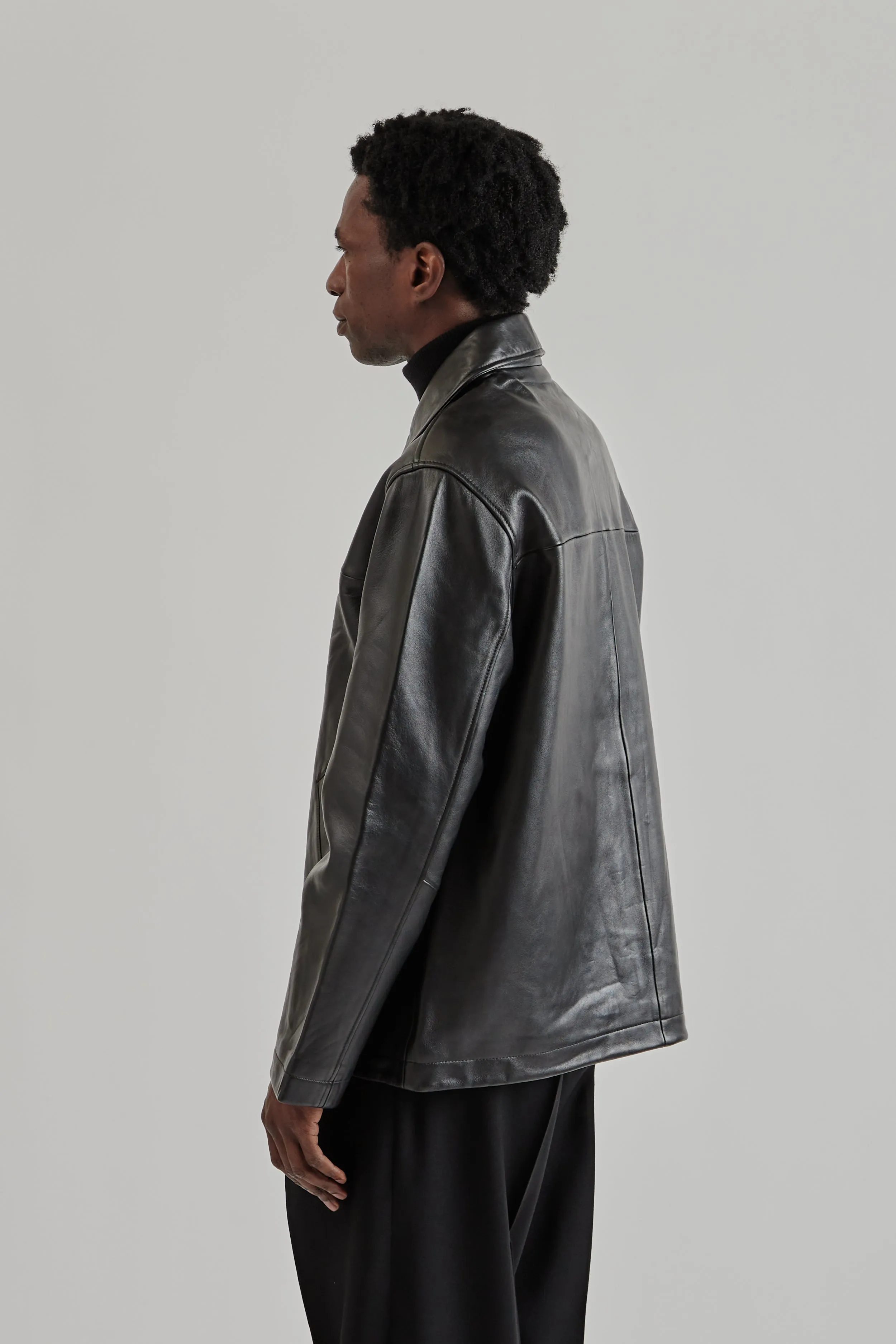 Coach Leather Jacket - Black sold by Wallace Mercantile product image thumbnail 5