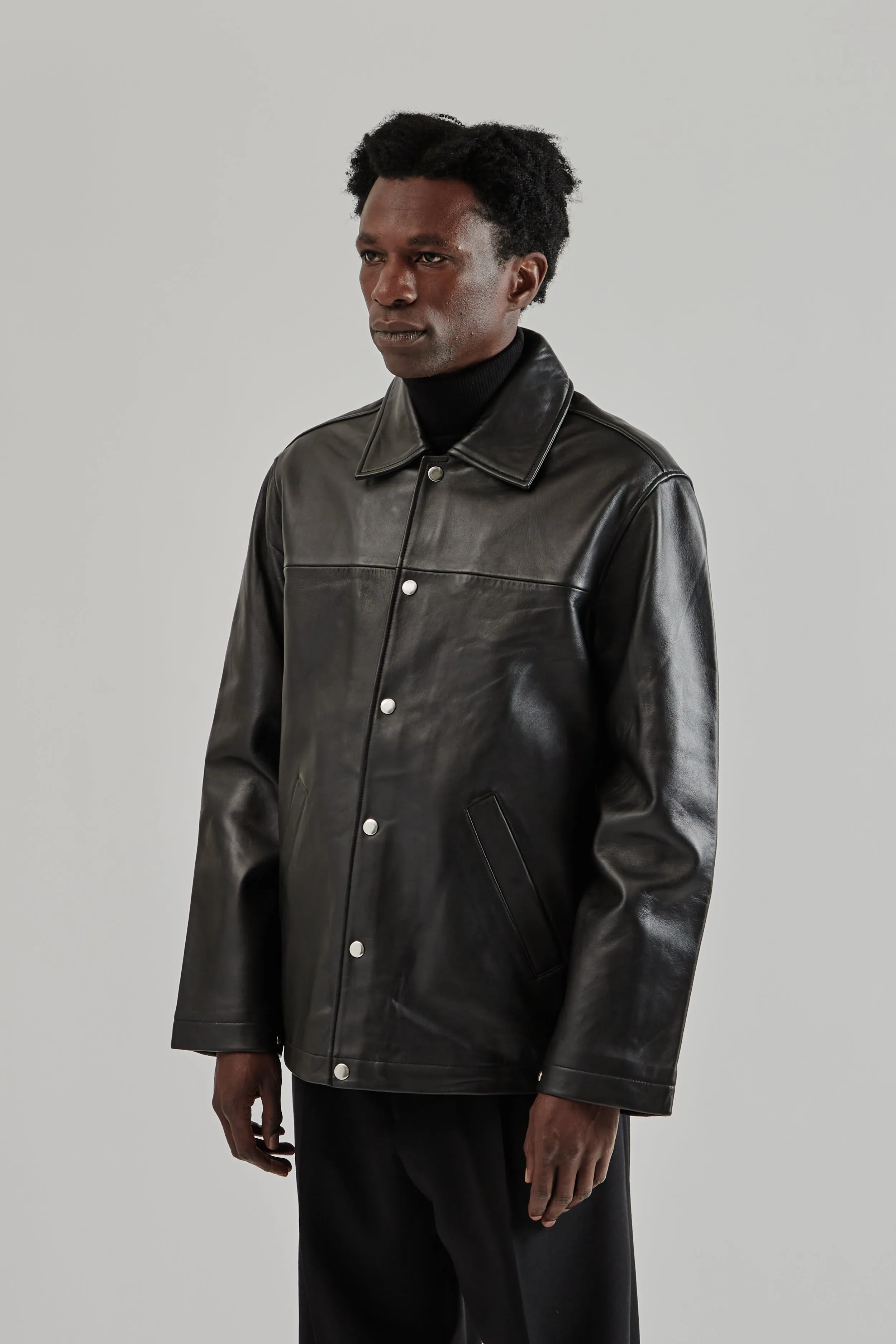 Coach Leather Jacket - Black sold by Wallace Mercantile product image thumbnail 4