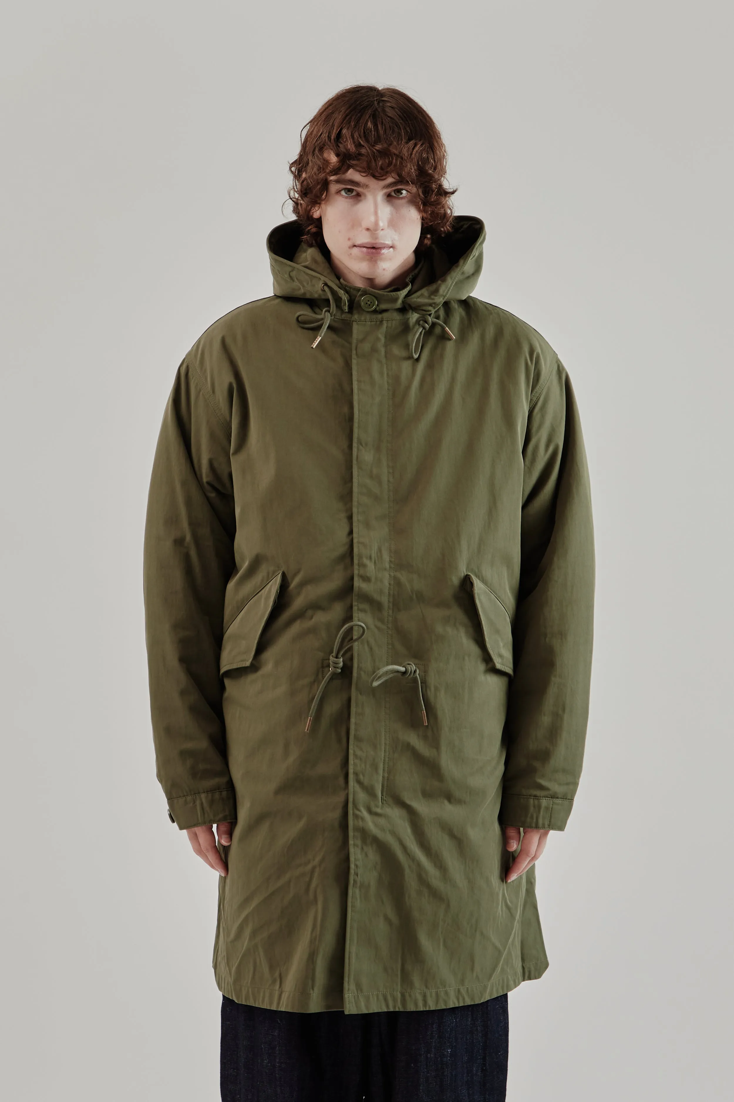 Vicent M1965 Fishtail Parka - Olive sold by Wallace Mercantile