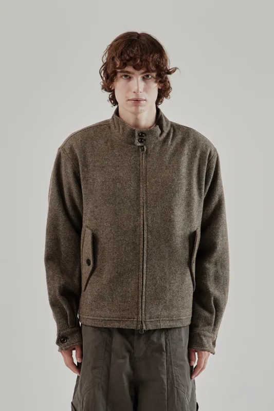 Wool Harrington Jacket - Gray sold by Wallace Mercantile