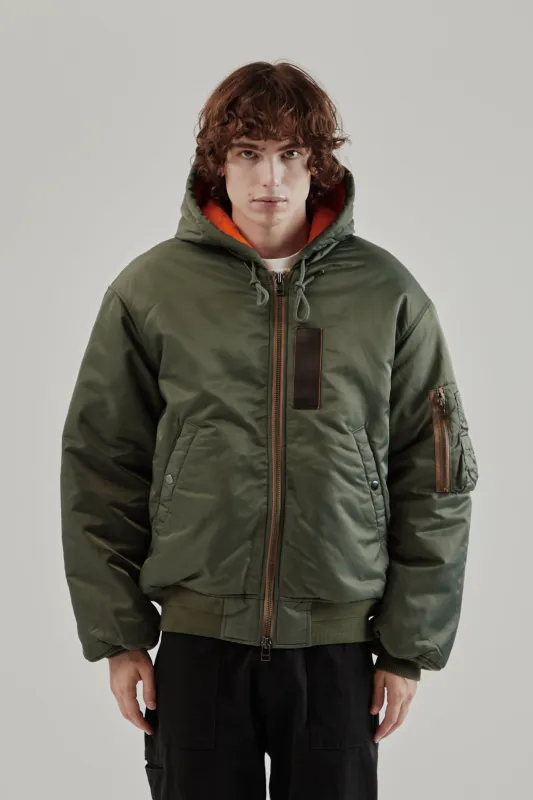 Active MA-1 Hooded Parka - Olive sold by Wallace Mercantile