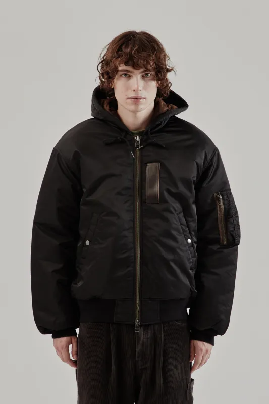 Active MA-1 Hooded Parka - Black sold by Wallace Mercantile