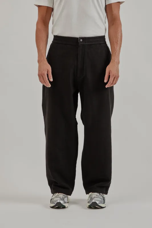 Velveteen Deck Pants - Black sold by Wallace Mercantile