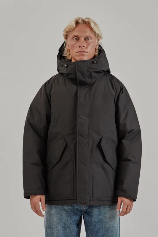 Gore-Tex Down Coat - Black made by Wallace Mercantile