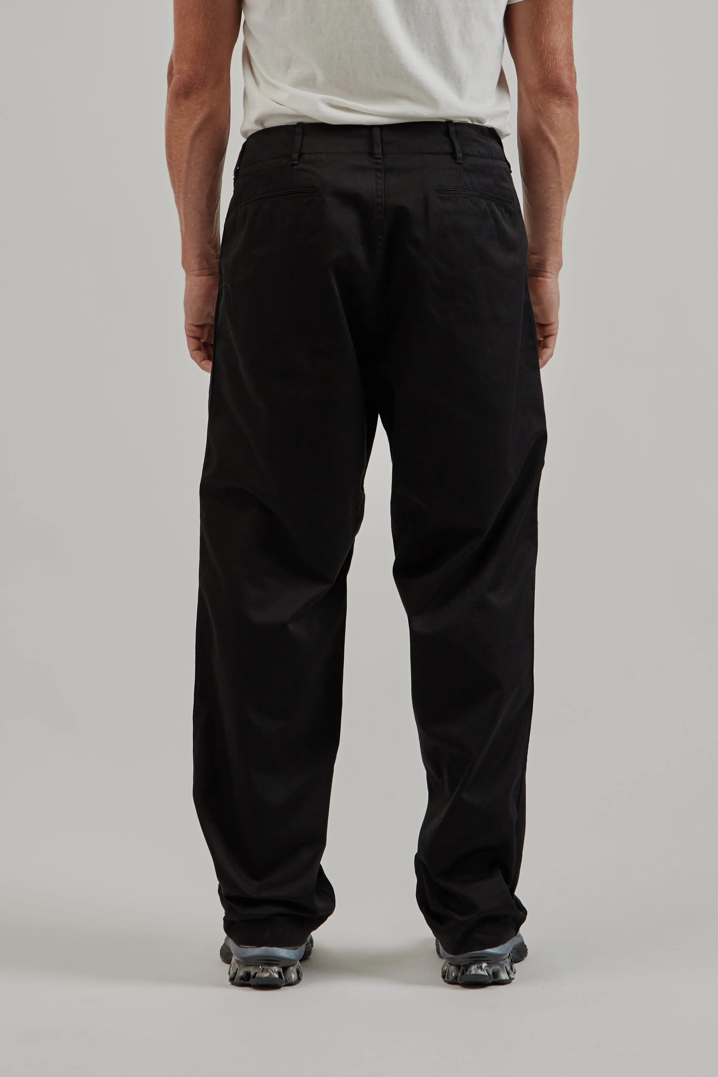 Wide Chino Pants - Black sold by Wallace Mercantile product image thumbnail 5