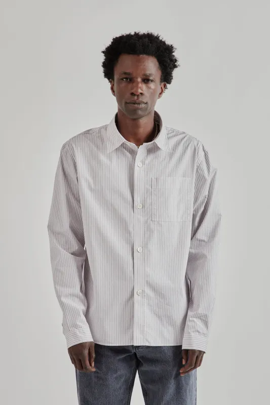 Another Shirt 4.0 - Ecru Rose Stripe sold by Wallace Mercantile
